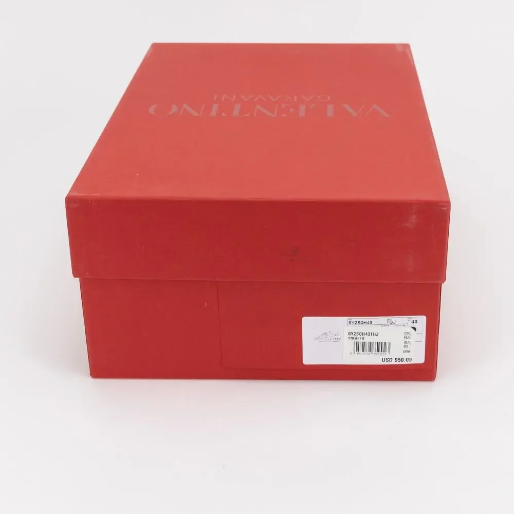 Valentino Garavani Men Freedots Low Top Sneakers White Multi Size 10 US/43 EU
